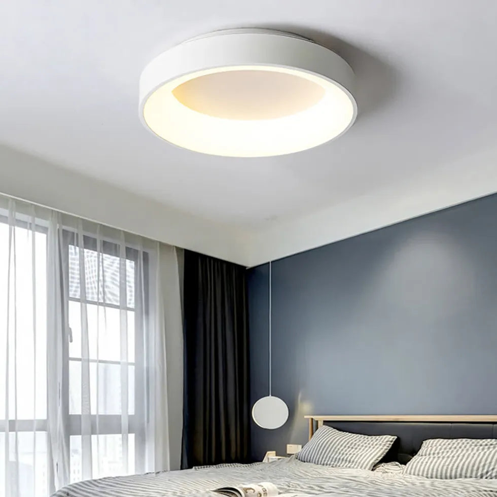 LED Deckenleuchte dimmbar Schlafzimmer modern und schlicht - Lampe Markt