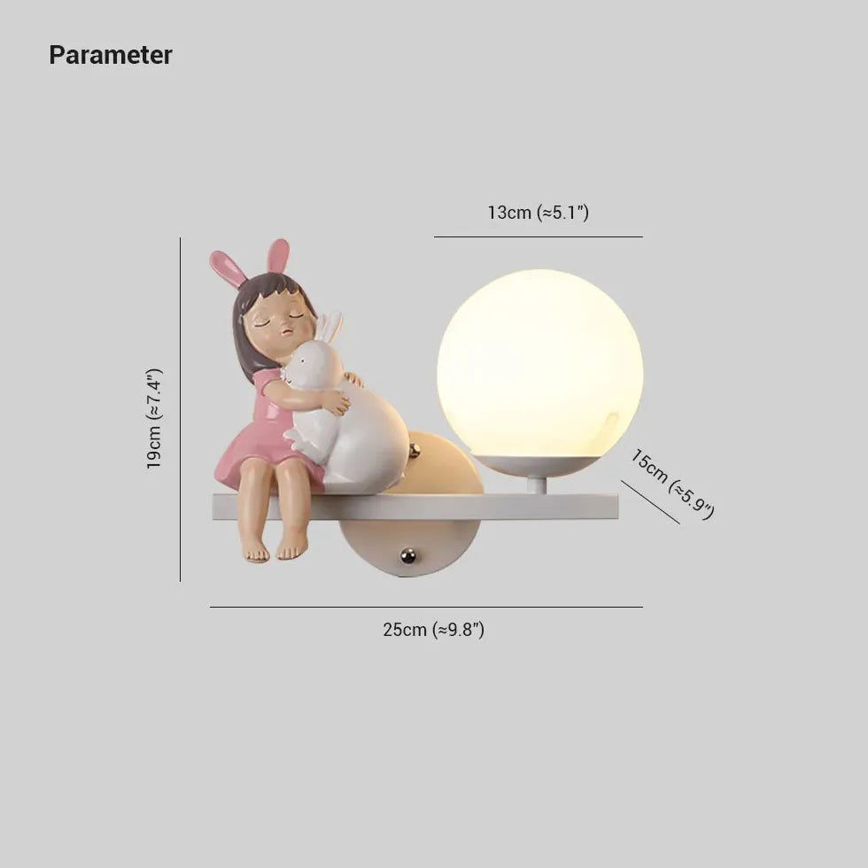 Wandleuchten weiß moderne Kinderzimmer skandinavisches Design - Lampe Markt