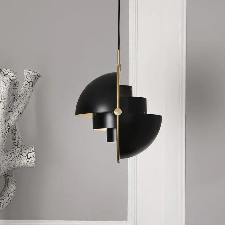 Pendelleuchten Kugel in modernem goldenen Halbdesign - Lampe Markt