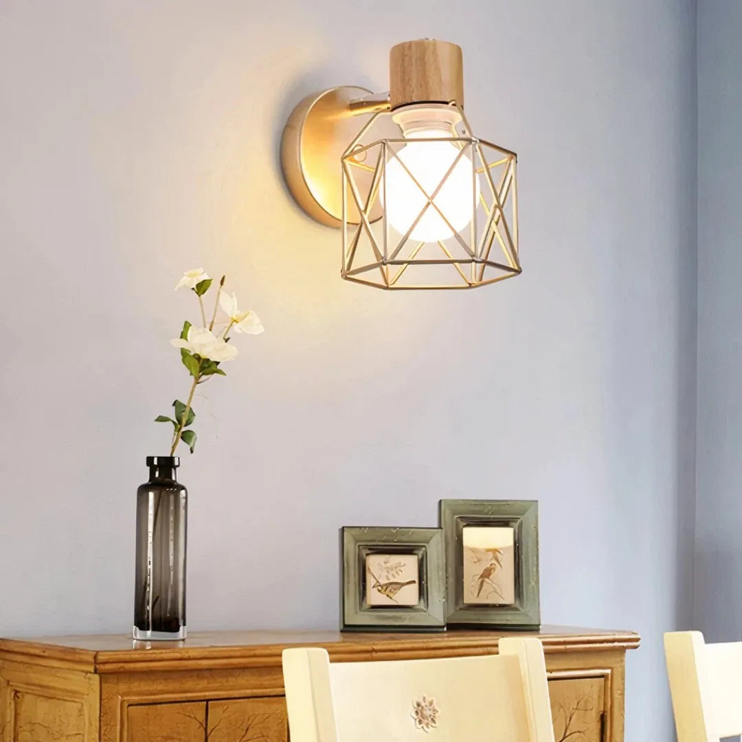 Moderne dimmbare LED-Wandleuchte aus Metall für Schlafzimmer