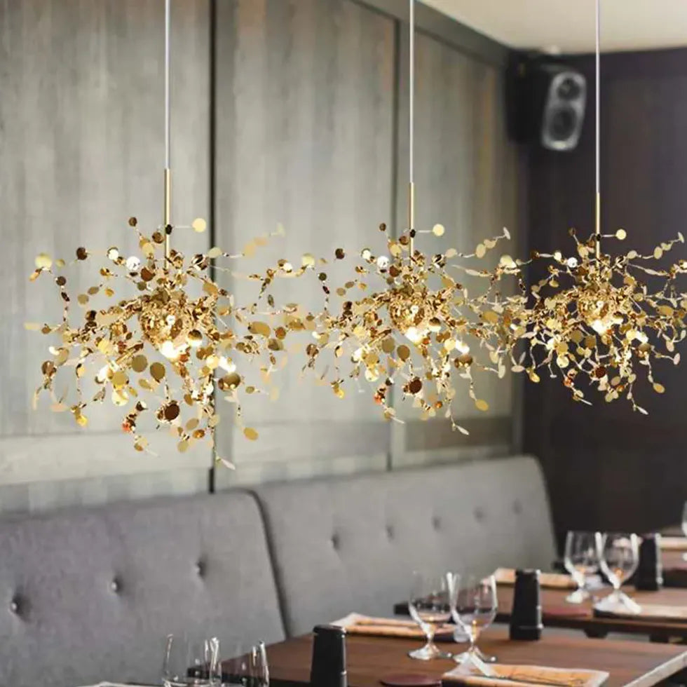 moderner kronleuchter silber für elegantes nordisches Design - Lampe Markt