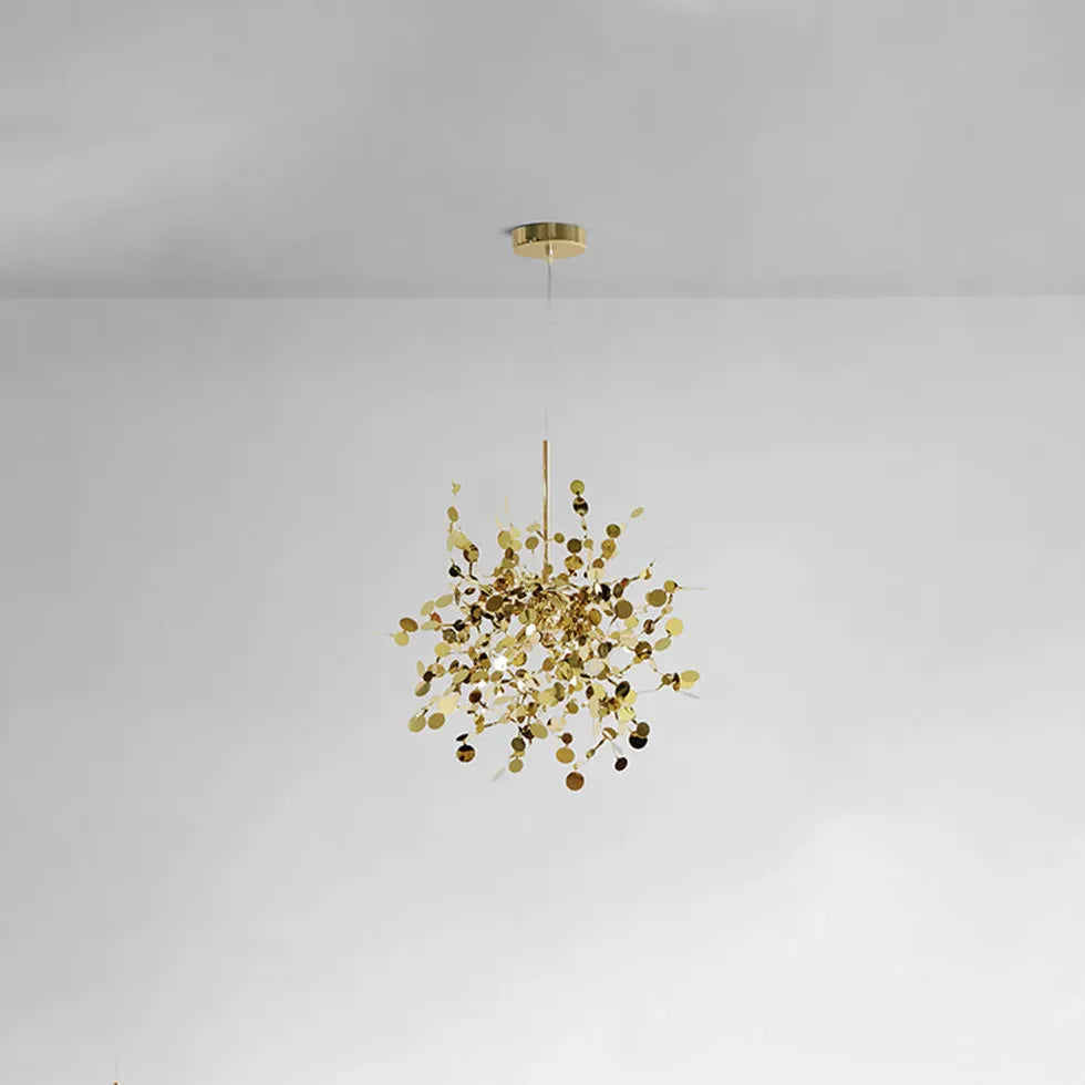 moderner kronleuchter silber für elegantes nordisches Design - Lampe Markt