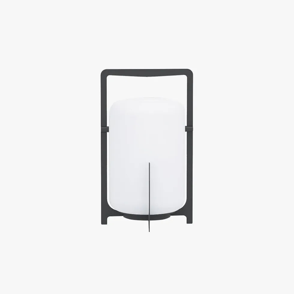 Stehlampe Outdoor Weiss schlichte wiederaufladbare Beleuchtung - Lampe Markt