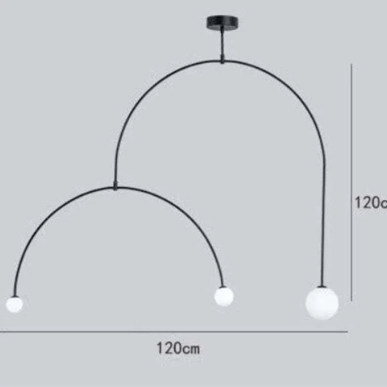 Pendelleuchte für hohe Decken im modernen Design - Lampe Markt