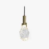 Pendelleuchte Glaskugel einzeln Vollkupfer Kristall Luxus - Lampe Markt