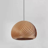 Pendelleuchte weiß Holz japanischer minimalistischer Esszimmerstil - Lampe Markt