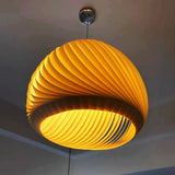 Pendelleuchte weiß Holz japanischer minimalistischer Esszimmerstil - Lampe Markt