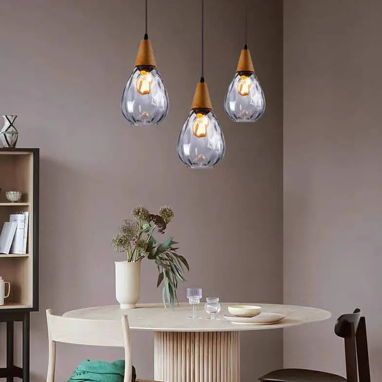 Pendelleuchte Vintage Glas im skandinavischen minimalistischen Design - Lampe Markt