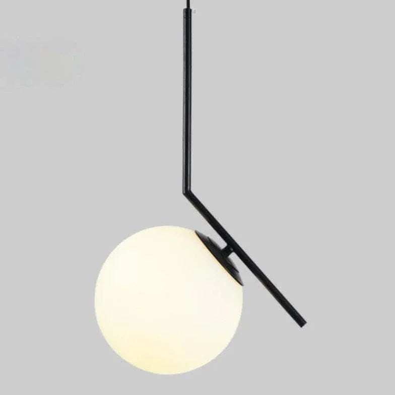Pendelleuchte Weiß Rund im nordischen modernen Design - Lampe Markt