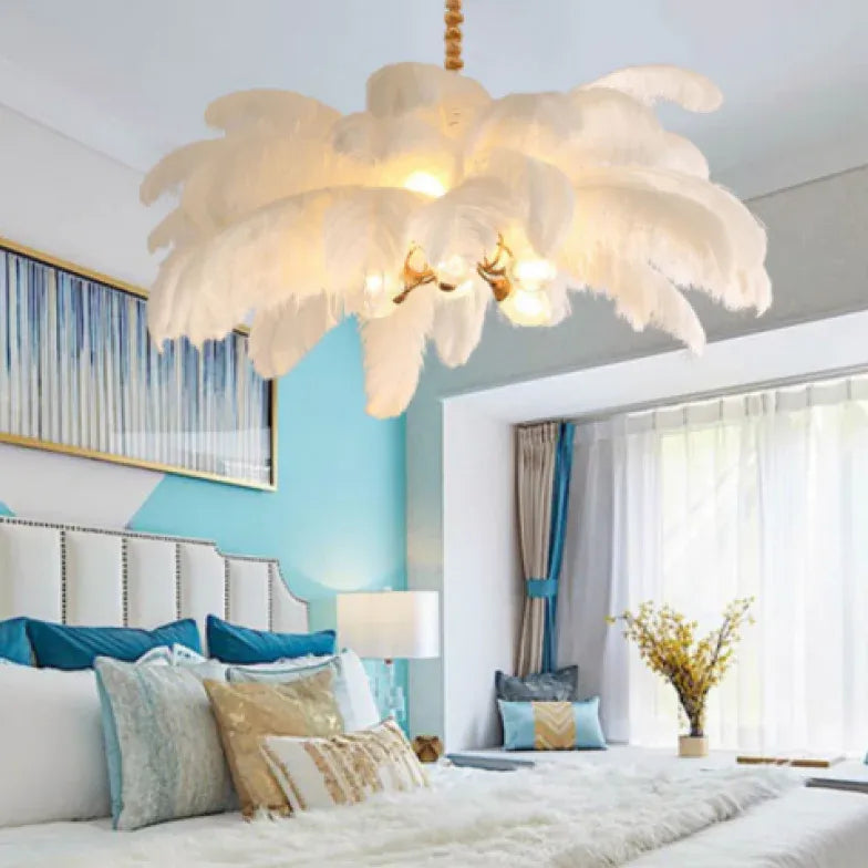 Pendelleuchten modern design nordisch schlicht Federluxus - Lampe Markt