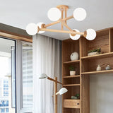 Rustikale Hängelampe Holz nordisch schlichtes Design - Lampe Markt
