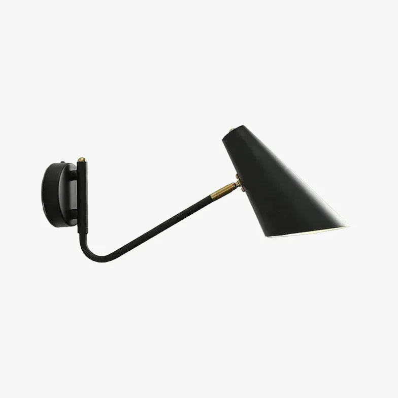 schwenkbare wandleuchte mit gelenkarm schwarz modernes Design - Lampe Markt