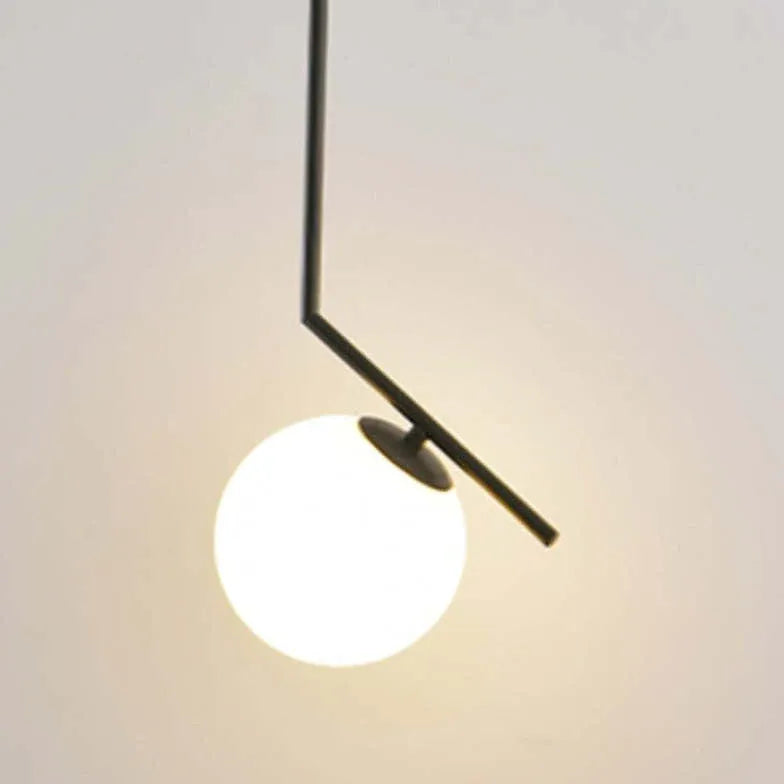 Pendelleuchte Weiß Rund im nordischen modernen Design - Lampe Markt