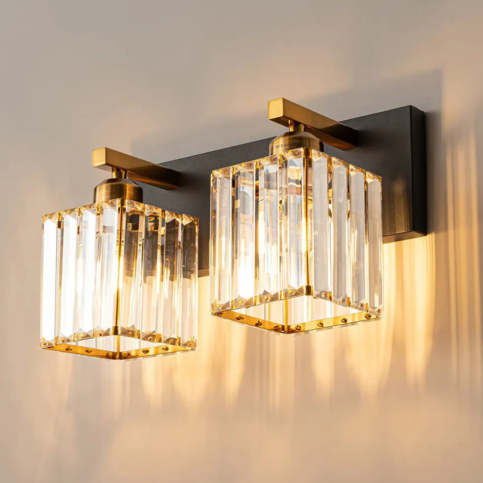 Wandleuchte Bad Gold im modernen Luxusdesign - Lampe Markt