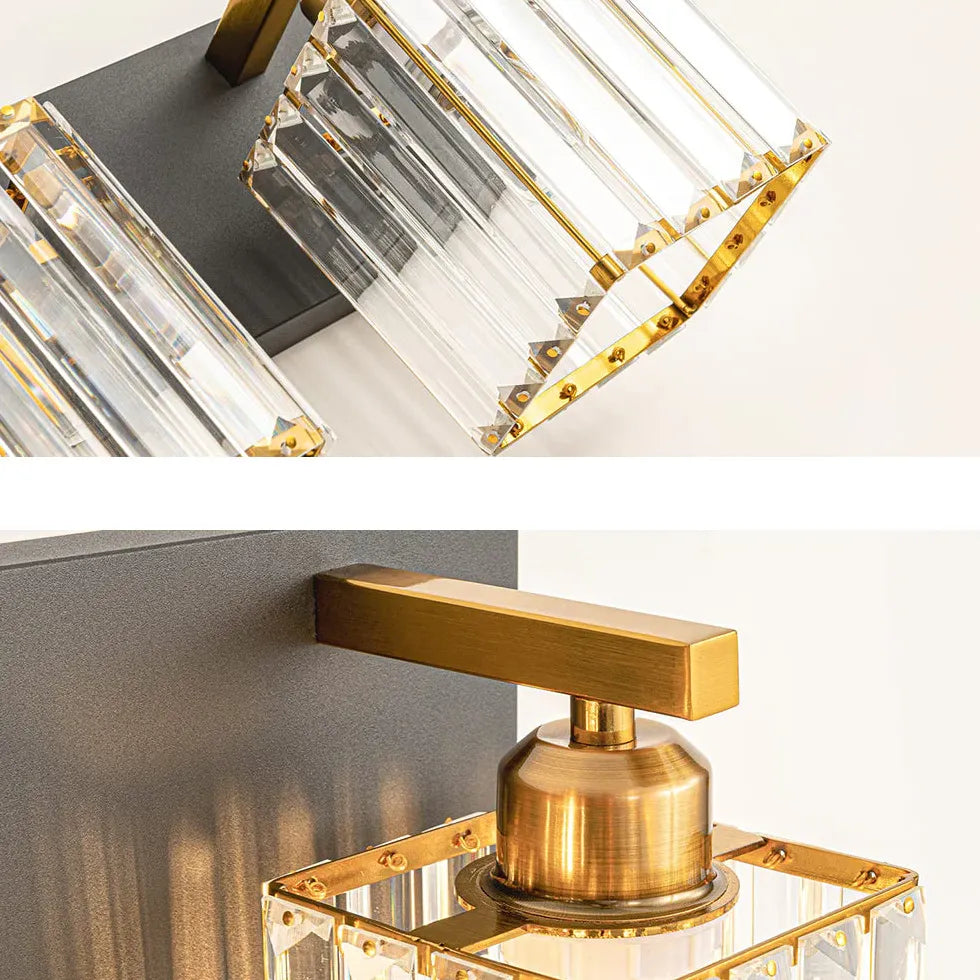 Wandleuchte Bad Gold im modernen Luxusdesign - Lampe Markt