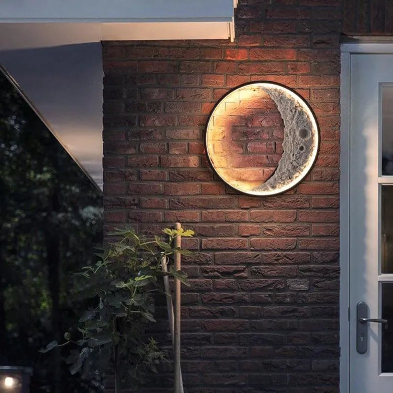 Wandleuchte Design Rund für den Gartenbeleuchtung - Lampe Markt
