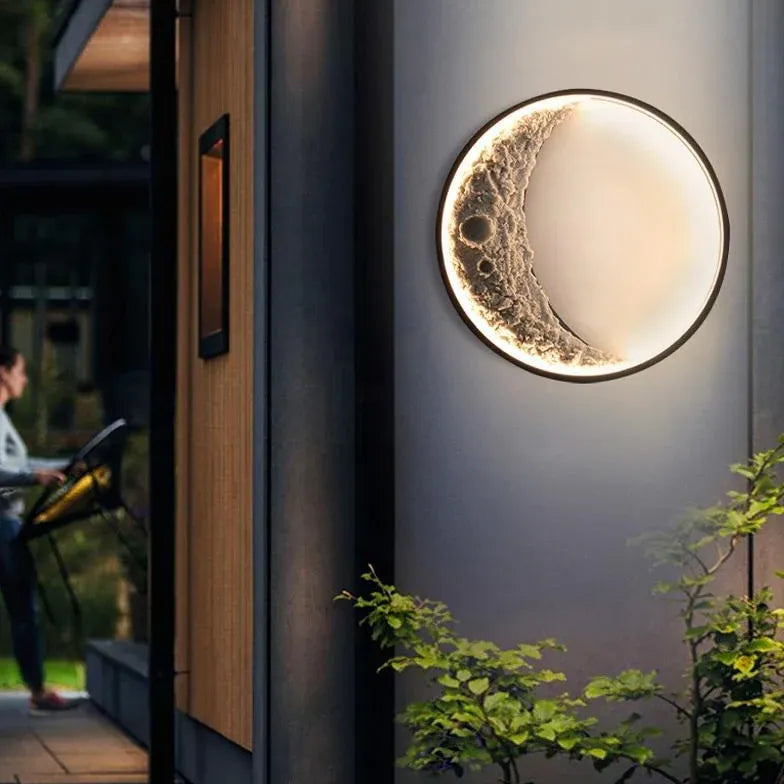Wandleuchte Design Rund für den Gartenbeleuchtung - Lampe Markt
