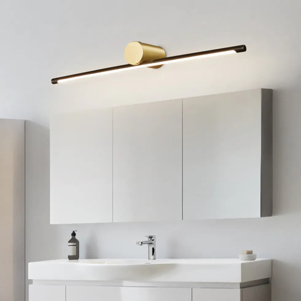 Wandleuchte innen schwarz gold im modernen einfachen Design - Lampe Markt
