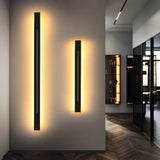 wandleuchte schwarz minimalistisch Elegante rechteckige moderne Lichtquelle - Lampe Markt