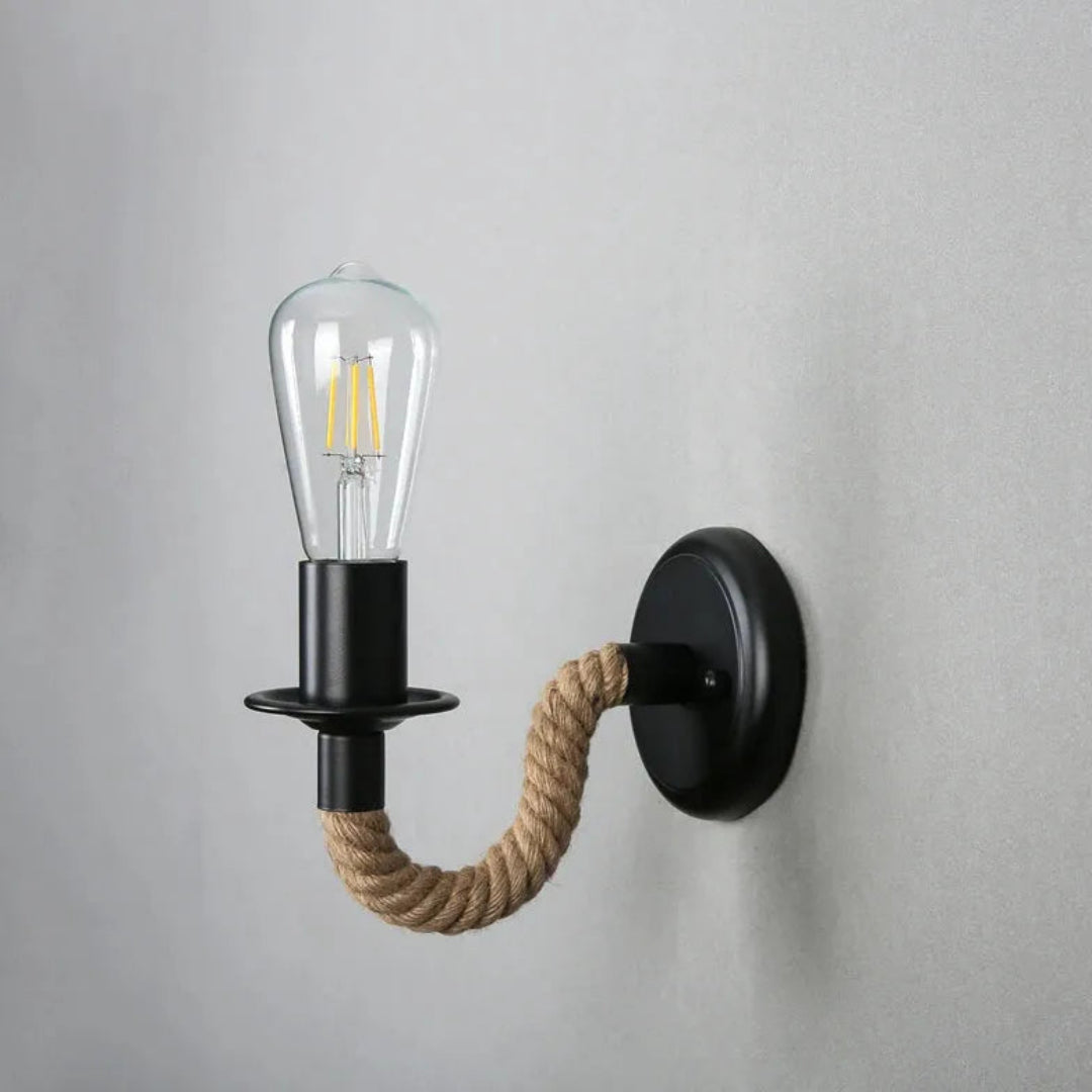 wandleuchte schwarz vintage elegante Innenbeleuchtung für Ihr Zuhause - Lampe Markt