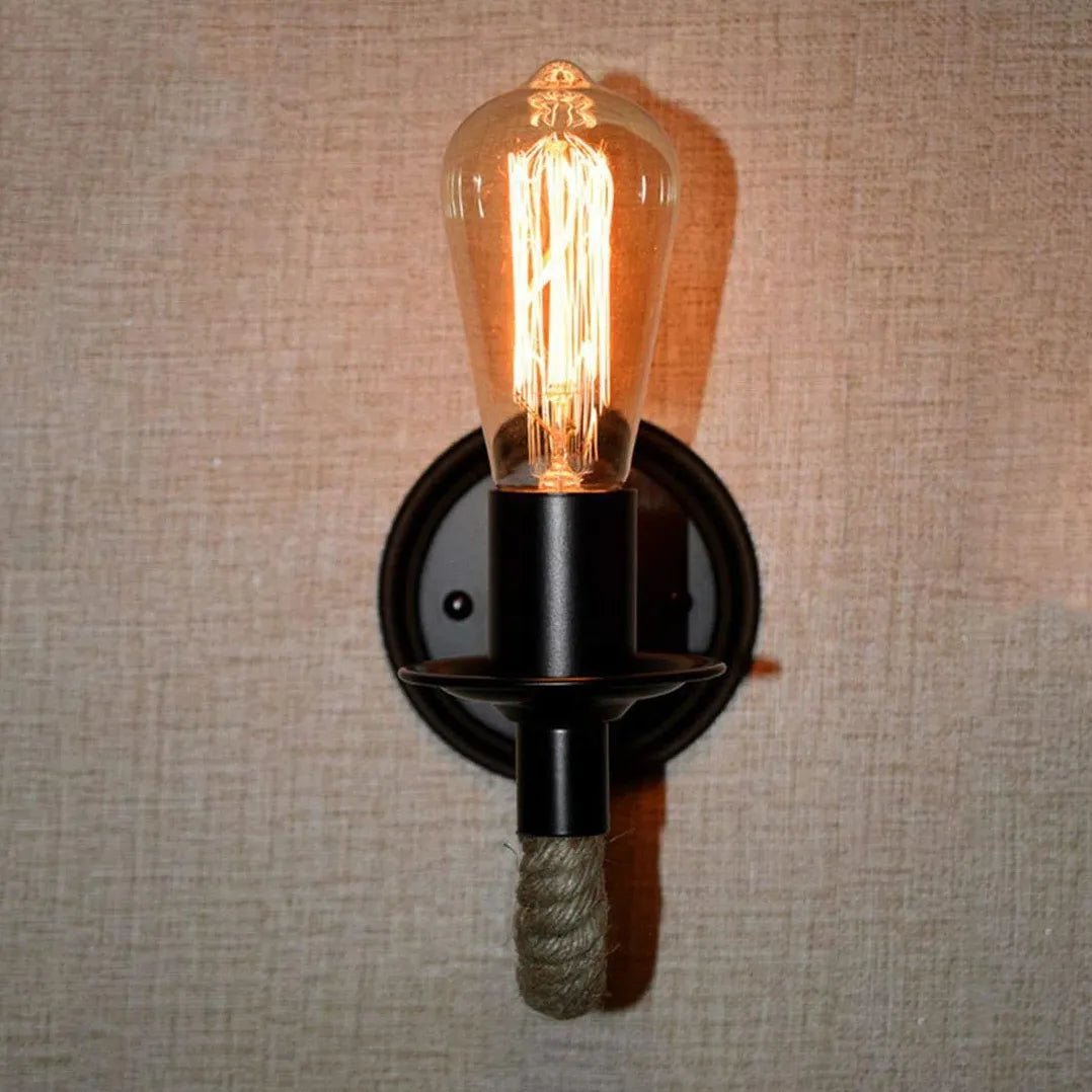wandleuchte schwarz vintage elegante Innenbeleuchtung für Ihr Zuhause - Lampe Markt