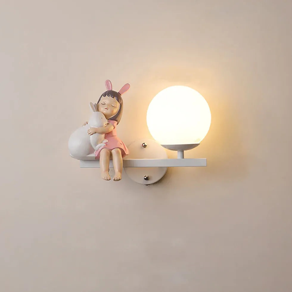 Wandleuchten weiß moderne Kinderzimmer skandinavisches Design - Lampe Markt